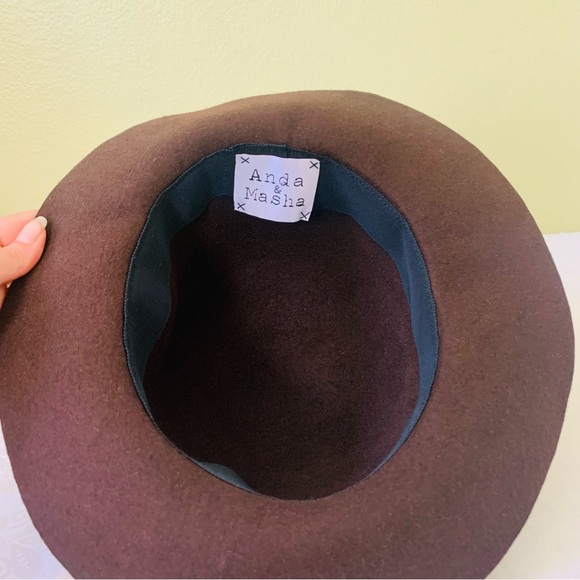 NWOT Anda and Masha Brown Faithful Hat - Picture 4 of 5